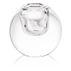 Подсвечник стеклянный Rasteli "Шар" 7,5см