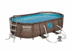 Бассейн Bestway 56714 Power Steel Swim Vista 427 х 250 х 100 см