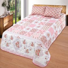 Набор-покрывало стеганое из поплина (240х215) + 2 чехла "Парижанка" Арт Дизайн