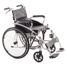 Кресло-коляска с туалетом и тормозами для сопровождающего MET 692