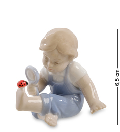 Фигурка Мальчик "Божья коровка на удачу" Pavone JP-45/20