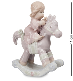 Фигурка "Девочка на лошадке" Pavone JP-36/16