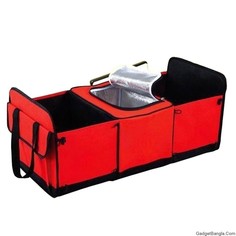 Органайзер - холодильник в багажник автомобиля TRUNK ORGANIZER & COOLER (Цвет: Красный ) No Brand