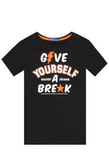 Футболка Gaudi цв. черный р.128