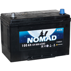 Аккумулятор легковой «NOMAD» Asia 100 Ач п/п