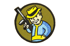 Патч TeamZlo "Vault boy автоматчик" (TZ0071)