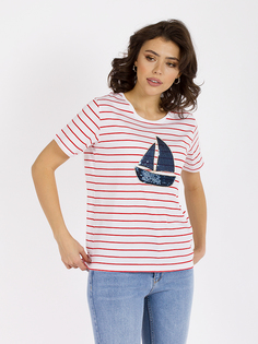 Футболка женская DAIROS GD69300974 белая M