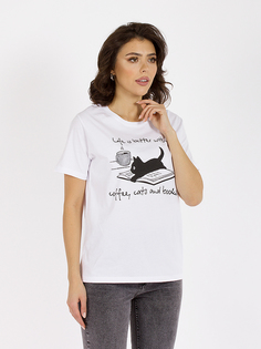 Футболка женская DAIROS GD69300978 белая S