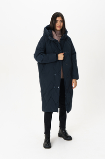 Утепленное пальто женский Tom Farr T4F W3626.67 синий 50