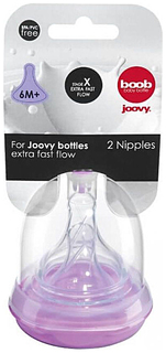 Соска Joovy Boob Nipples X-Cut 6 мес+