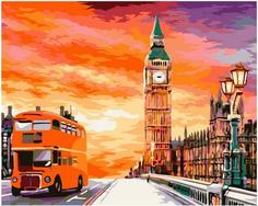 Картина по номерам Paintboy Original GX 39203 Путешествие в Лондон 40x50см