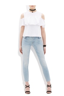 Джинсы женские Roxy ERJDP03230-BFN0 голубые 28 Mavi