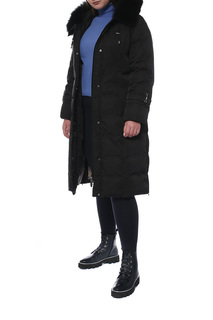 Утепленное пальто женское City Classic 92615P черное 48