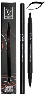 Подводка для глаз YLLOZURE Eyeliner Double Marker black 2 г