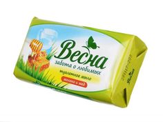 Мыло туалетное Весна "Молоко и мёд", 90г