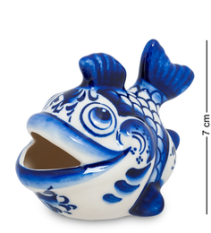 Фигурка "Рыба" бол. (Гжельский фарфор) Art East