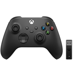 Геймпад Microsoft Black + PC адаптер