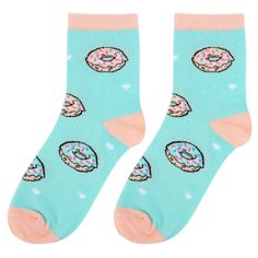 Носки детские Kawaii Factory Пончики, размер20-22 (7-9 лет)