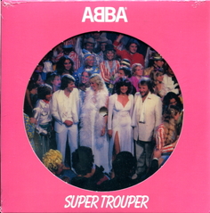 ABBA / Super Trouper + The Piper (Picture Disc)(7" Vinyl Single) Polar