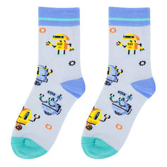 Носки детские Kawaii Factory Роботы, размер18-20 (5-7 лет)