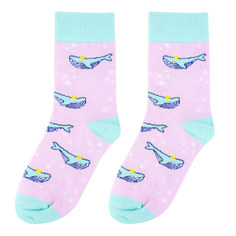 Носки детские Kawaii Factory Киты, размер18-20 (5-7 лет)