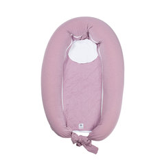 Подушка для мам+кроватка с матрасиком Easygrow mum&me 0+ pink melange