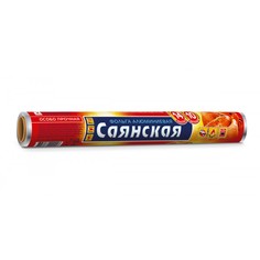 Фольга САЯНСКАЯ 10,0м особо прочная Гриль в пленке 33-6062