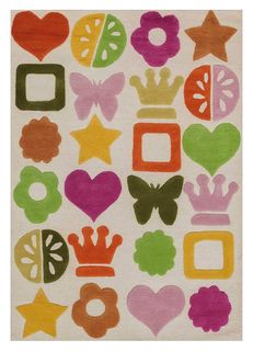 Ковер коллекции «Kids Collection» CHRIS-IVR-MLT 190 х 290 см 36023 Kover.Ru