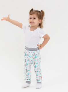 Брюки Лесные Мишки Котмаркот 5080952 для новорожденных белый р.80