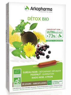 Детокс-очищение Arkopharma Detox 10 мл ампулы 20 шт.