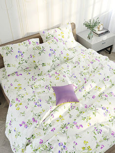 Пододеяльник Сказка "Душистый горошек" евро 200х215 см