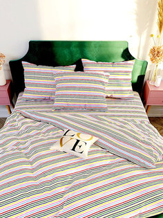 Пододеяльник Сказка "Радужная полоска" евро 200х215 см