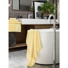 Полотенце Togas Аркадия 50x100 см, лимонно-желтый, 1021.00072