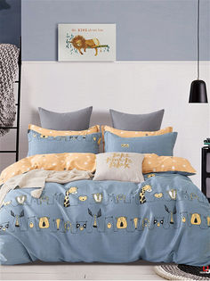 Пододеяльник Сказка "Оттава/Yellow" евро 200х215 см