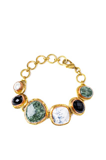 Браслет женский Selena 40076290 зеленый