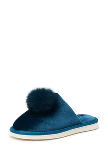 Домашние тапочки женские Smile of Milady A-82-168-19 бирюзовые 41 RU