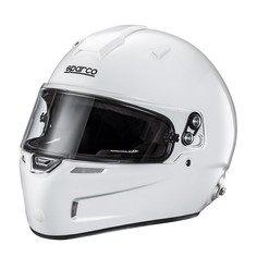 Шлем для автоспорта AIR PRO RF-5W закрытый, FIA, HANS, белый, р-р L (60) Sparco 0033454L