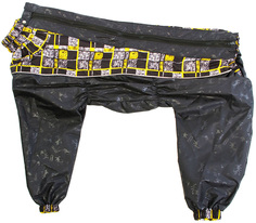 Дождевик для собак OSSO Fashion К-1001, мужской, черный, 50-1, длина спины 50 см