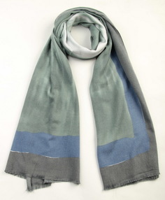 Палантин женский Venera 2704312 зеленый, 68х190 см