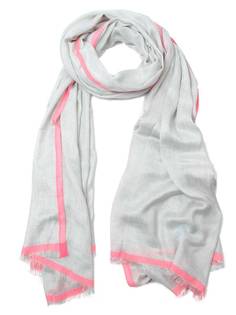 Палантин женский Venera 3416141 серый, 100х200 см