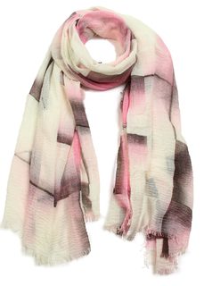 Палантин женский Venera 3420701 розовый, 90х180 см