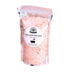Соль для ванны Salt of the Earth, Розовая гималайская , крупная, 0,5 кг.
