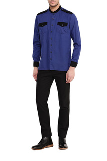 Рубашка мужская Sahera Rahmani 7270400 синяя XL
