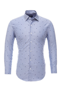 Рубашка мужская BAWER Rz2112078-02 голубая L