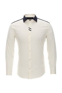 Рубашка мужская BAWER Rz1113008-04 белая XS