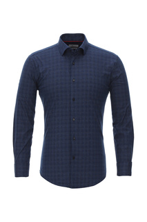 Рубашка мужская BAWER 2Ry80012-01 синяя XS