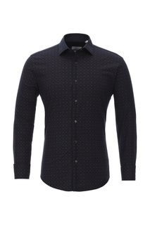 Рубашка мужская BAWER 2Ry03022-03 синяя XL