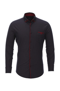 Рубашка мужская BAWER Rz2112001-02 синяя S