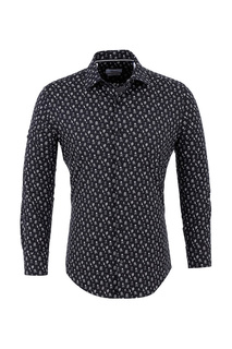 Рубашка мужская BAWER Р-7011-04 черная M