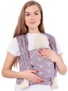 Слинг-шарф Mums Era Экзотик/фиолет р.М